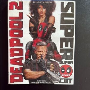 Marvel Deadpool 2 Blu-ray + Digital - Red and Black